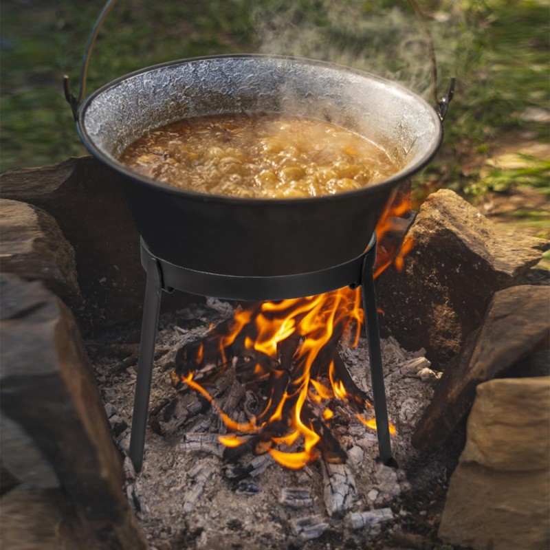 Camp Dutch Oven Cast - 【Obral Besar!】 !】Tripod Lipat untuk Memasak