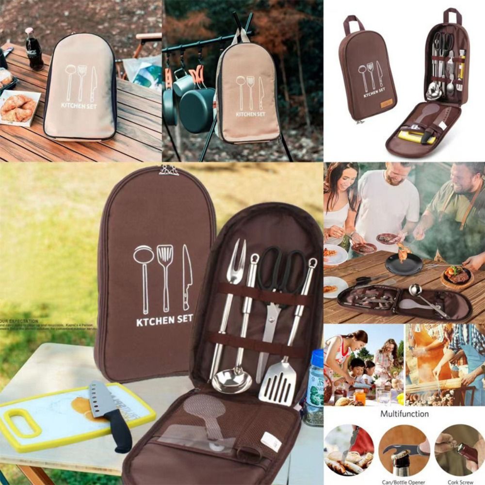Camping Cooking Container - Tas Peralatan Masak untuk Berkemah dengan