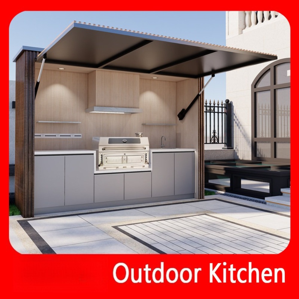 Pulau Dapur Luar Ruangan Lipat - Camping Cooking Dining Set ulasan dan harga