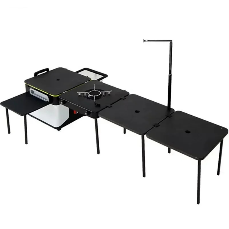 JWQ-007 Kotak Dapur Camping Lu - Quality Camping Cooking Set ulasan dan harga